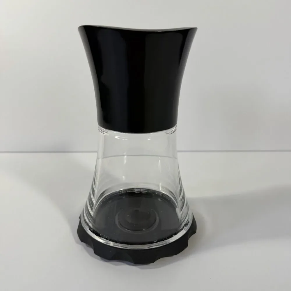 Kuhn Rikon Vase Spice Grinder Salt Pepper Mill Black Swiss Design 6
